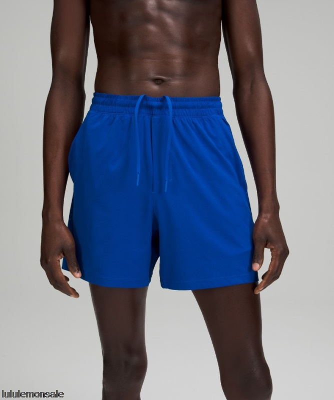 Lululemon Deutschland DELULU860 | Symphony Blue Pace Breaker Linerless Short 5